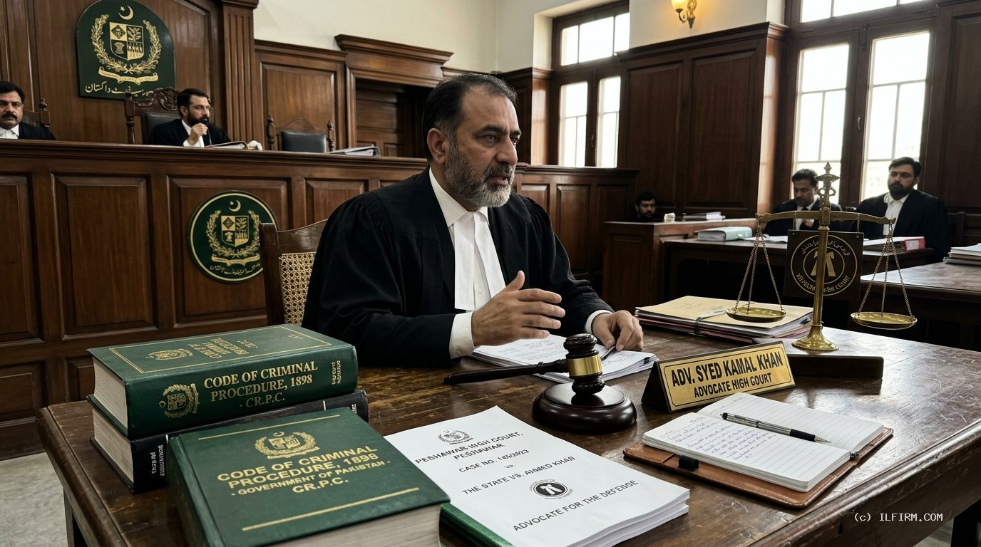 Criminal Defense and Bail Advocacy Peshawar High Court Dar-ul-Qaza Bench