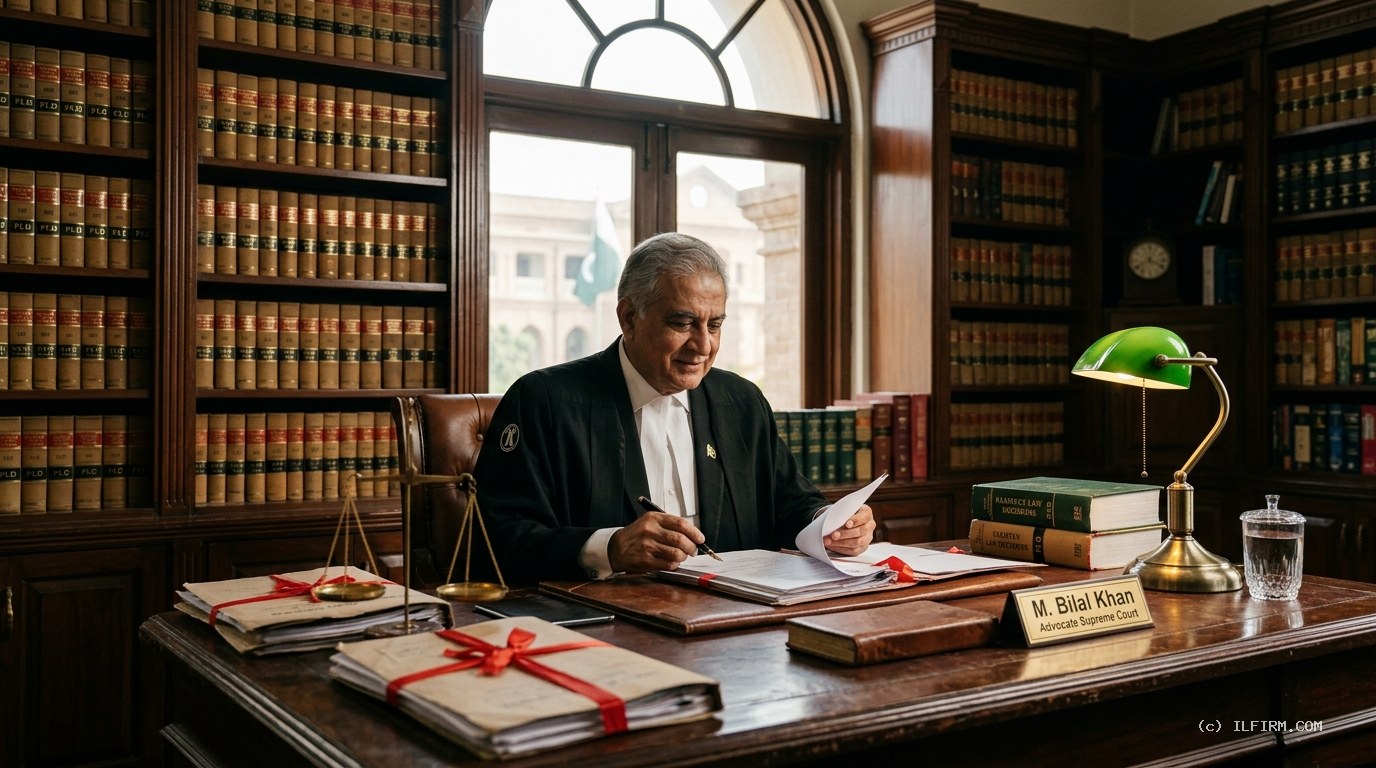 Pakistani Superior Court Petition Papers and Bank Cheque Dishonour Return Memo