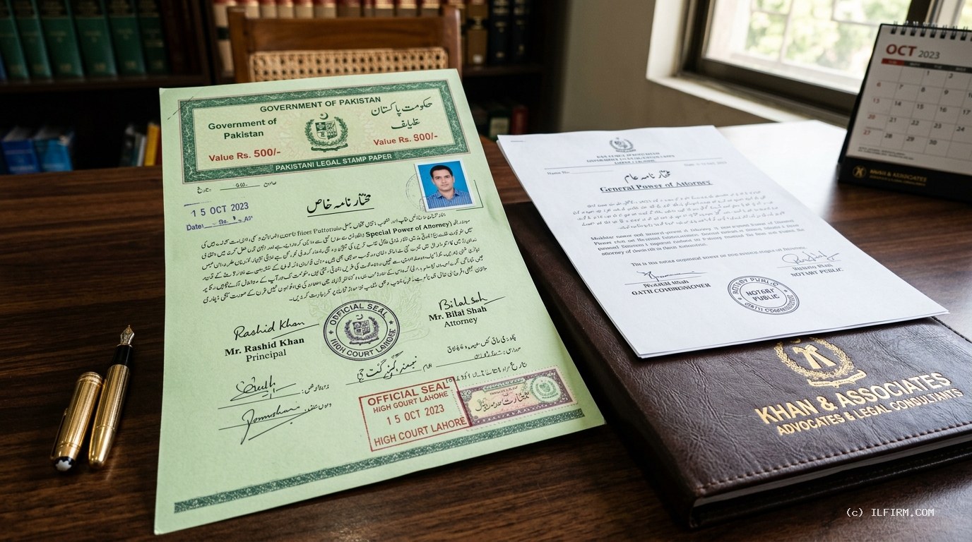 Special Power of Attorney vs General Power of Attorney Stamp Paper Pakistan